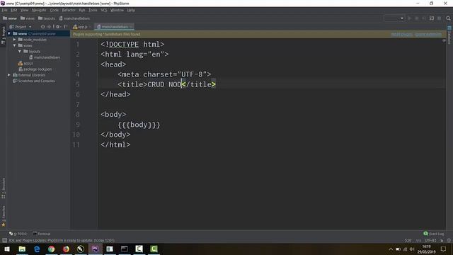 CRUD NodeJS - #02 Routes and Templates смотреть онлайн