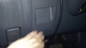 Разъем диагностики OBD2 на Chery Indis