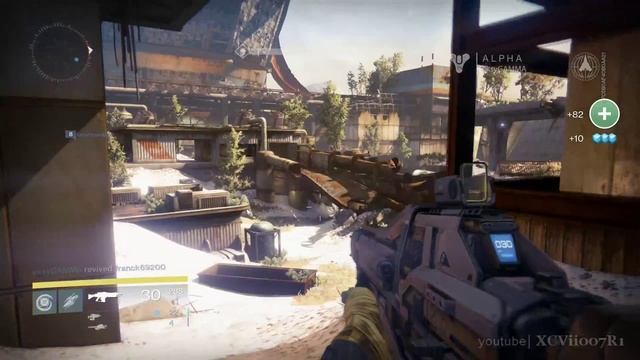 Destiny Alpha First Look Gameplay - Mission: The Devils' Lair (Level 6 Strike) PS4 1440p смотреть онлайн