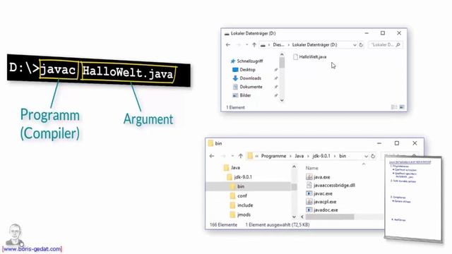 Java 9 auf der Konsole ausführen und kompilieren (Windows 10) смотреть онлайн