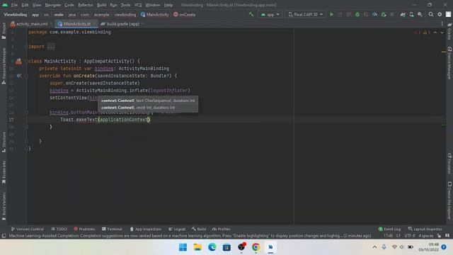 ANDROID VIEW BINDING PADA ACTIVITY смотреть онлайн