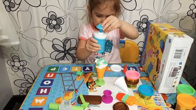 Play-Doh набор для приготовления мороженного смотреть онлайн