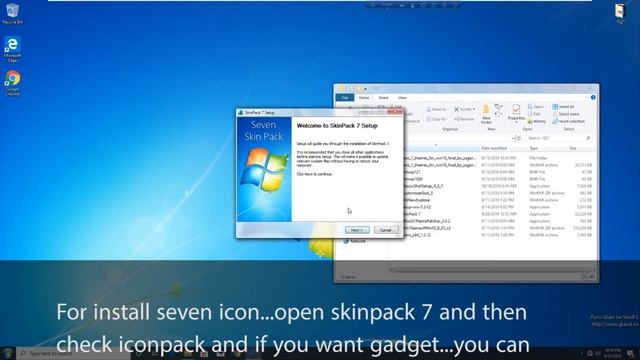 Make Windows 10 Look Like Windows 7 (Working on 1903) (Full Aero Glass) смотреть онлайн