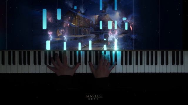 THE POLAR EXPRESS - When Christmas Comes To Town, 2004. Alan Silvestri ~ Piano #sheets смотреть онлайн