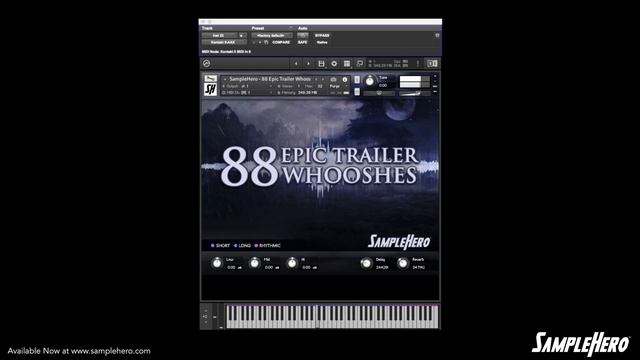 SampleHero - Epic Trailer Whooshes Walkthrough Video смотреть онлайн