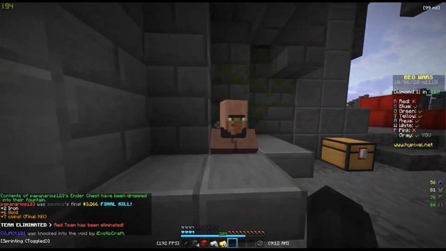BEST Blue Minecraft PVP Texture Pack in Hypixel Bedwars (FPS BOOST 16X) 1.7.10/1.8.9/1.16.1) смотреть онлайн