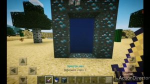 Как сделать портал в алмазный мир!!! БЕЗ МОДОВ!!!!!!!!