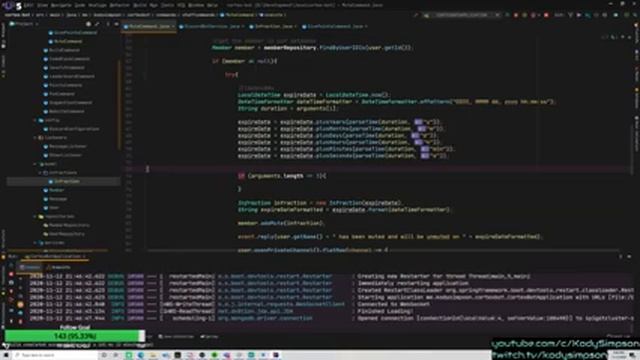 [Stream] Trying to come up with a Mute/Ban system for my discord bot | Java Programming смотреть онлайн