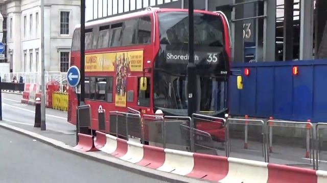 London Buses 2021-Monument & London Bridge смотреть онлайн
