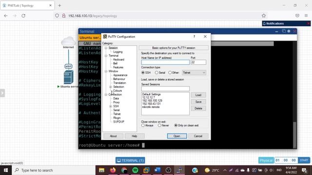 Konfigurasi DHCP Server di PNETLAB смотреть онлайн