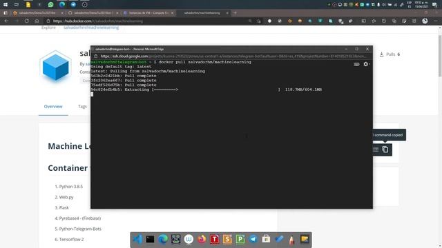 Despliegue de un Bot de Telegram en una maquina virtual de Google Cloud (Compute engine) смотреть онлайн
