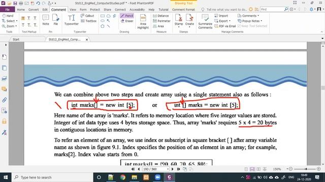 [class #42 ] Chapter 9 #part1 Working with array and string | GSEB HSC Computer English medium смотреть онлайн