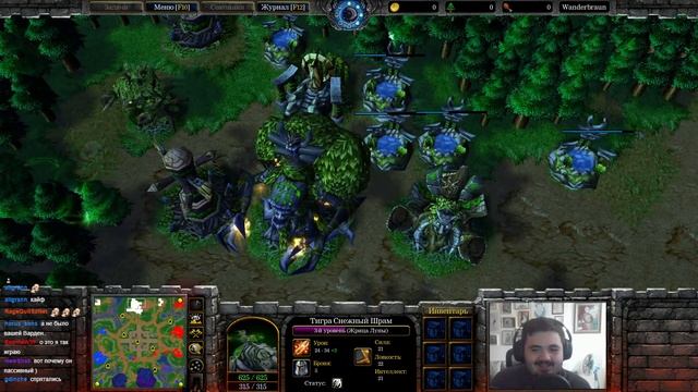 Соревнование ИИ: Они играли 8 часов?! Какая раса сильнейшая в Warcraft 3 Reforged смотреть онлайн