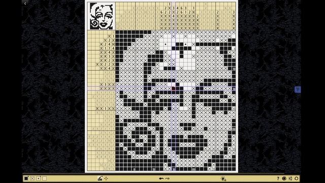 #9_9 Японские кроссворды "Катана" 30x50 смотреть онлайн
