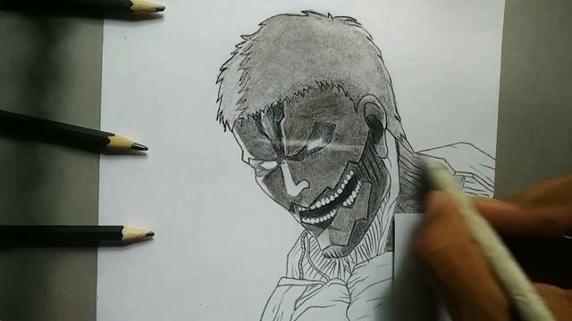 Reiner Braun Drawing | Learn to Draw Armored Titan | Attack on Titan смотреть онлайн