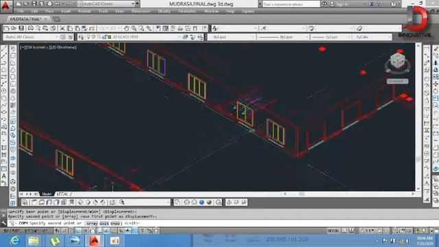 Autocad Tutorial Architectural _ Mosque 2D And 3D Complete Part 1 смотреть онлайн