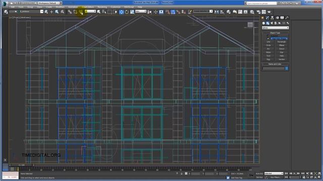 Моделирование коттеджа в 3d max, урок 25. смотреть онлайн