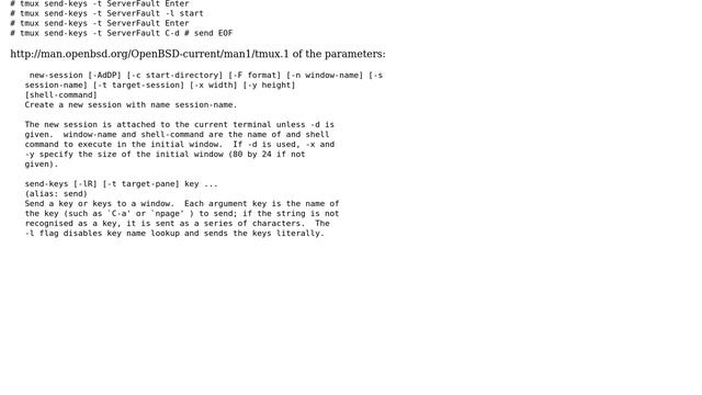 Can I send some text to the STDIN of an active process running in a screen session? (6 Solutions!!) смотреть онлайн
