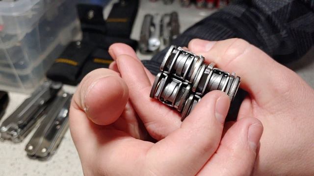 Leatherman Charge TTi - Эволюция титановых накладок - Серия №2