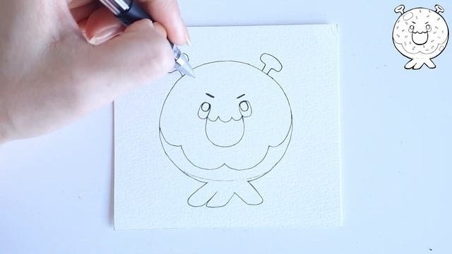 How to draw Space Doughnut | Cookie Run Kingdom смотреть онлайн