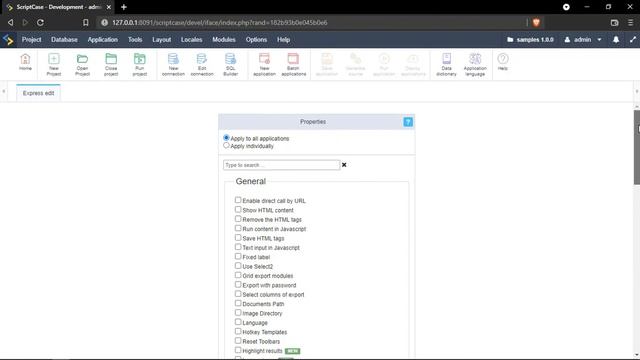 Scriptcase 9.7 - Express edit new options смотреть онлайн