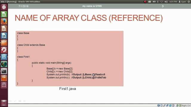 Array in Java | #18 | Classnames Corresponding to Array Objects of Reference (Non-Primitive) Types смотреть онлайн
