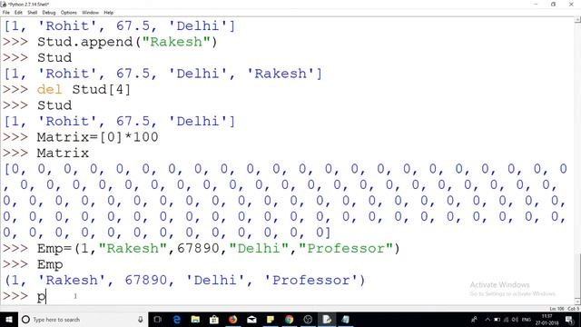 Workshop on Python for beginners Part I(List, Tuple,Dictionary, if stt) By Rakesh Roshan смотреть онлайн