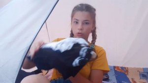 НОЧУЕМ В ПАЛАТКАХ В ЛЕСУ??Купаемся в речке/ловим рыбу ?