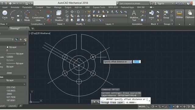 AUTOCAD TUTORIALS FOR BEGINEERS EXERCISE 7 смотреть онлайн
