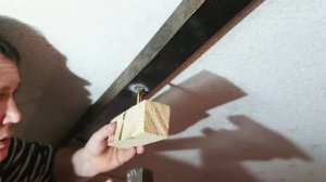 Как  ЗАКРЕПИТЬ БРУС К ПОТОЛКУ на АНКЕРНЫЕ БОЛТЫ Мой Первый Опыт нюансы крепления