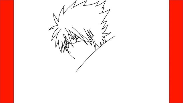 How To Draw Kakashi Hatake Hokage From Naruto - Step By Step Drawing смотреть онлайн