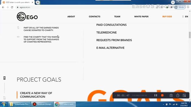 EGOCOIN is very promising project. смотреть онлайн