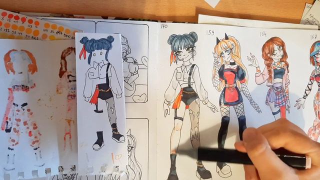 💖//создала свою кейпоп группу//рассказываю о своих ос💖 #арт #рисунок #speeddraw #kpop смотреть онлайн