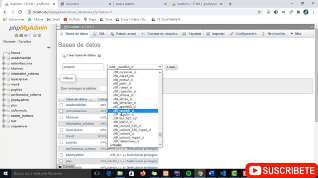 03 – Creación de la Base de datos del Sistema de Parqueo ( ?? PHP y MYSQL ?) смотреть онлайн