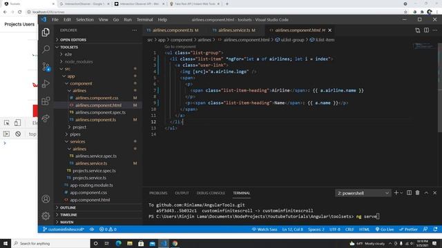 Angular - Infinite Scroll Using Intersection Observer смотреть онлайн