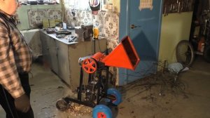 Самодельный сучкорез измельчитель Часть1