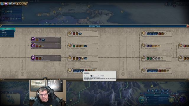 Civ 6 Livestream - Rise and Fall Expansion! - Egypt (Deity) - Part 2b смотреть онлайн