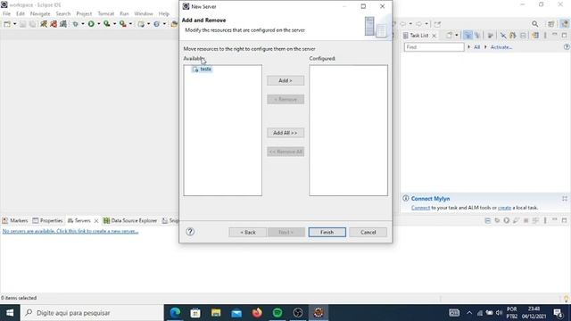 Java WEB - Configurar servidor Apache tomcat no Eclipse смотреть онлайн