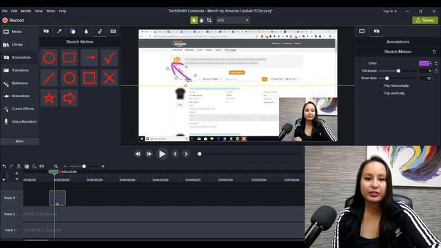 Camtasia Sketch Motion Effects: GREAT for Editing Tutorial Videos! смотреть онлайн