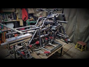 Квадроцикл из ВАЗ. Рама (продолжение).