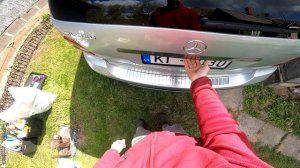 Mercedes ML 320 ремонт доводчика багажника