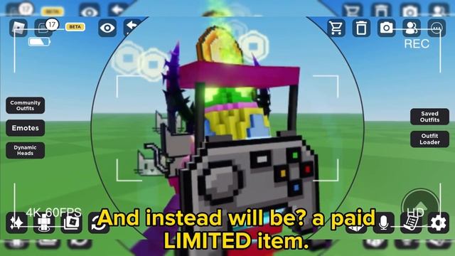 NEW Roblox 8-Bit Controller Backpack ACCESSORY How To Get For FREE! #clickbait EBC Item Catalog ITE смотреть онлайн