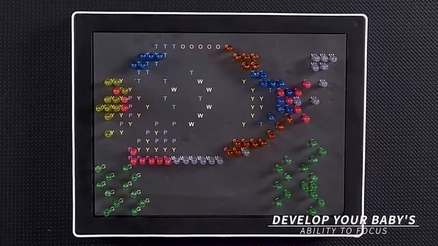 Светящаяся мозаика 3D Magic Light Panel 276 разноцветных фишки, планшет и трафареты смотреть онлайн