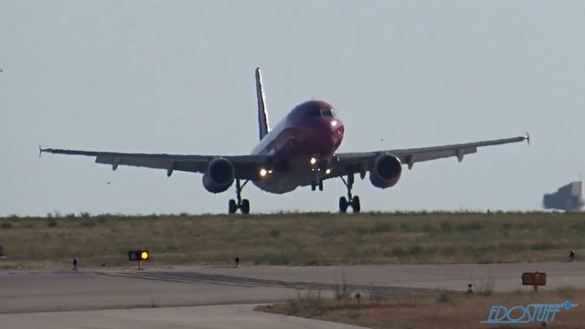 GO AROUND! and Landing - Wizz Air Airbus A320 - Split Airport LDSP/SPU смотреть онлайн