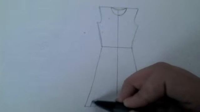 Рисуем платье смотреть онлайн