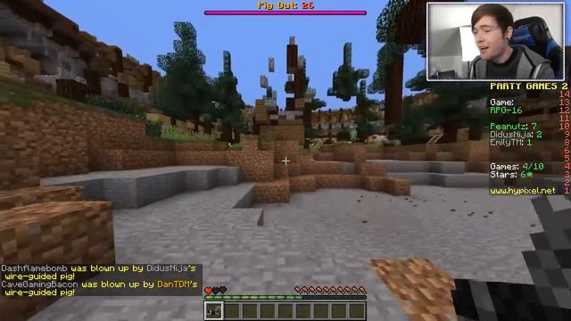 Minecraft | PARTY OF PUGS!! | Party Games Minigame смотреть онлайн