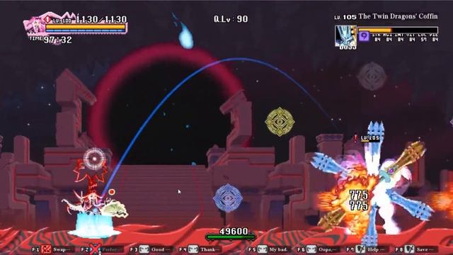 Dragon Marked For Death - Witch VS The Twin Dragon's Coffin [LV105] NoDamage