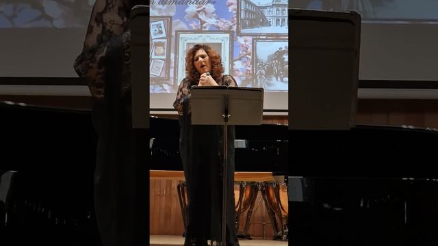 F.P.Frontini Non Dimandar Patrizia Patelmo Mezzosoprano Svetlana Kosyatova Pianoforte
