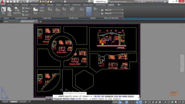 Como crear viewports y transformar PL en VPORTS en AutoCAD смотреть онлайн