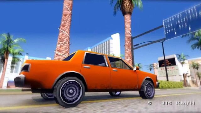 Classic Taxi Los Santos - GTA San Andreas _REVIEW смотреть онлайн